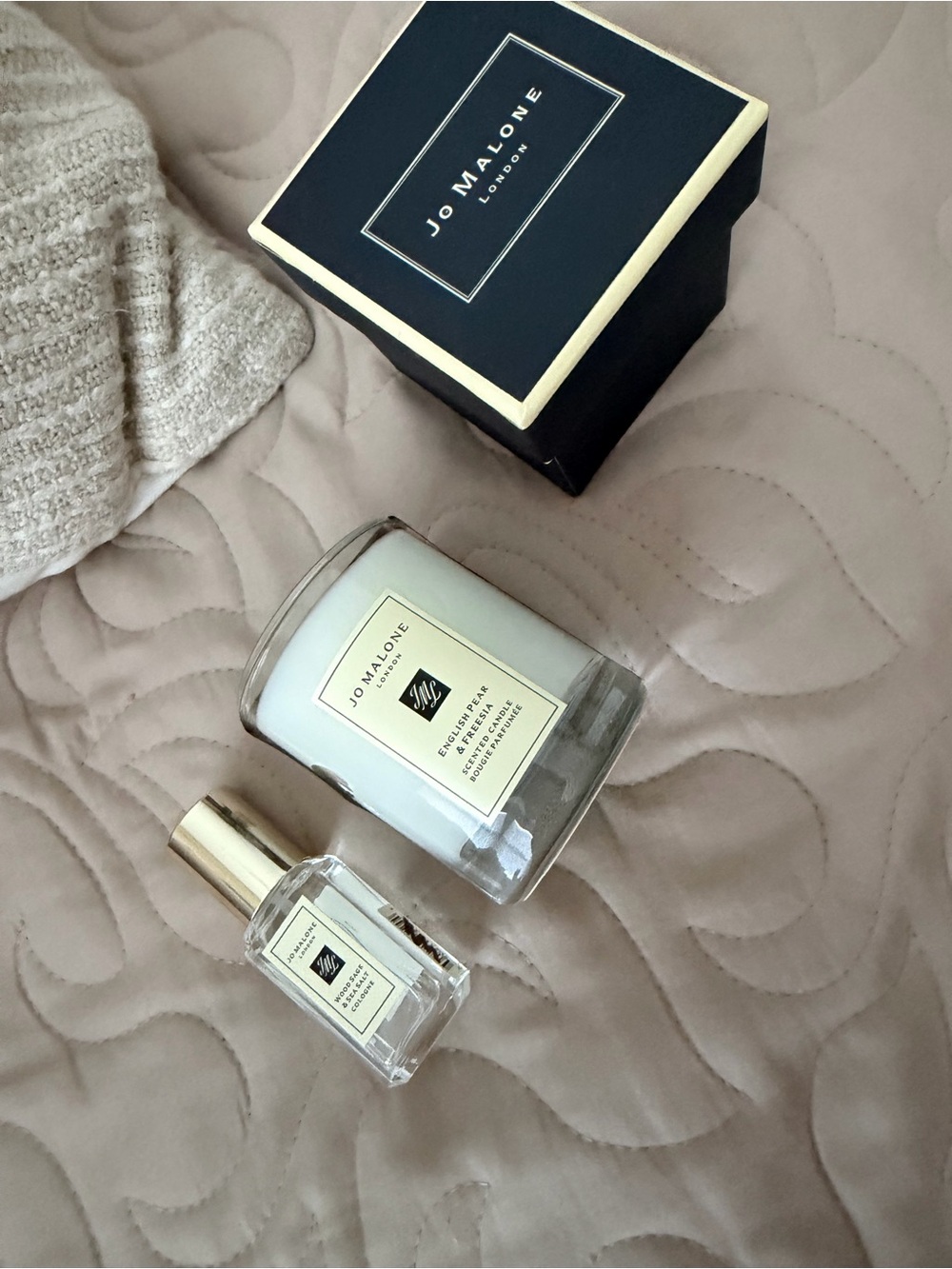 Jo Malone London English Pear & Freesia Mini Candle and Wood Sage Cologne Mini